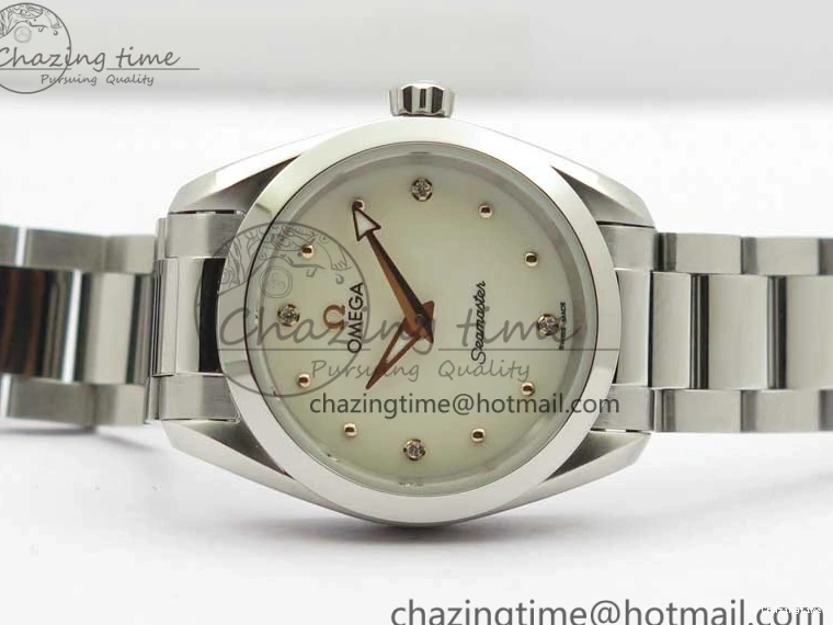 0516 Aqua Terra Seamaster ZF 1:1 Best Edition White Dial on SS Bracelet Gen Lightweight 7903